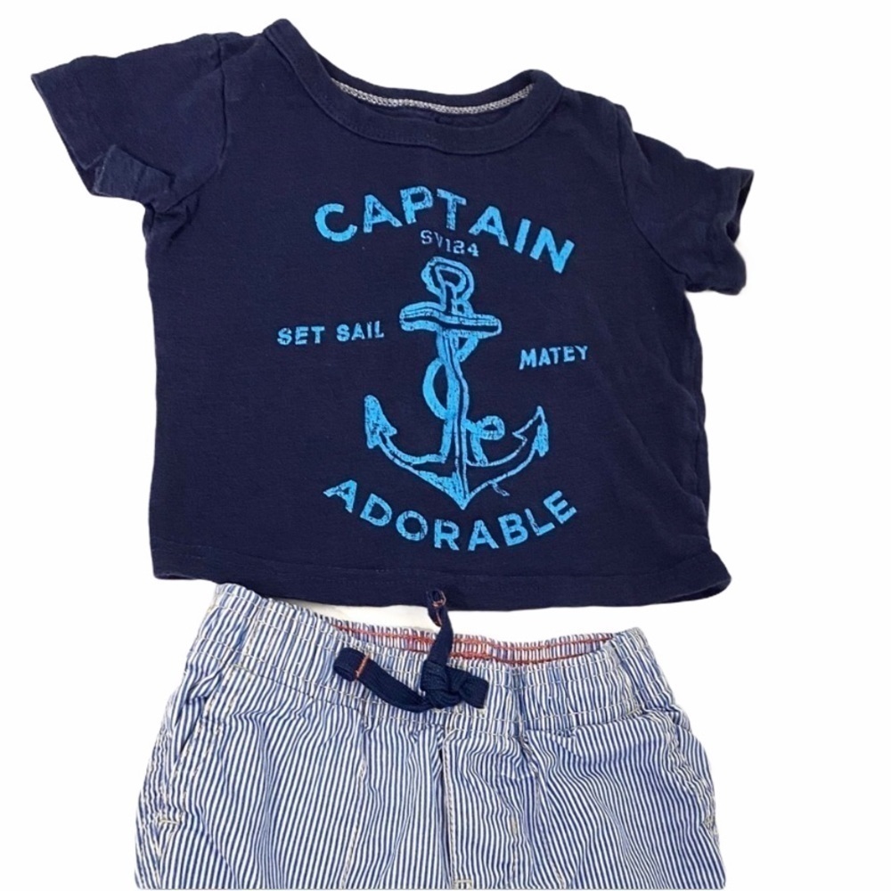 Carter’s Captain Adorable Top Bottom 9 months